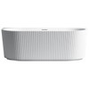 Naples Freestanding Bathtub 1700mm - White
