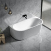 Naples Freestanding Bathtub 1700mm - White