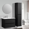 Avalon Luxury 1200mm Black Bathroom Combo