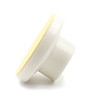 Wall Door Stop Adhesive White 55mm - Pack of 2
