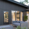 WPC Slat Wall Panels 3.19m² (2.9 x 1.1M) Grey 3-Side (5x220mm wide)