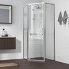 Framed 900mm Chrome Shower Door Kit Only - Diamond