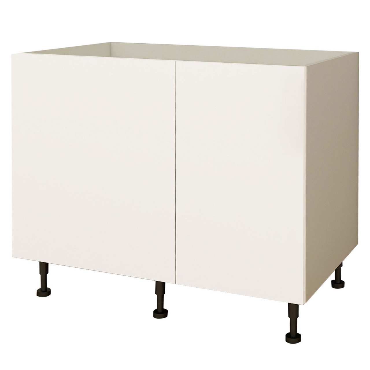 Base Unit Kitchen Label Kitchen Base Unit 1000mm Return - Matte White - Trade Depot