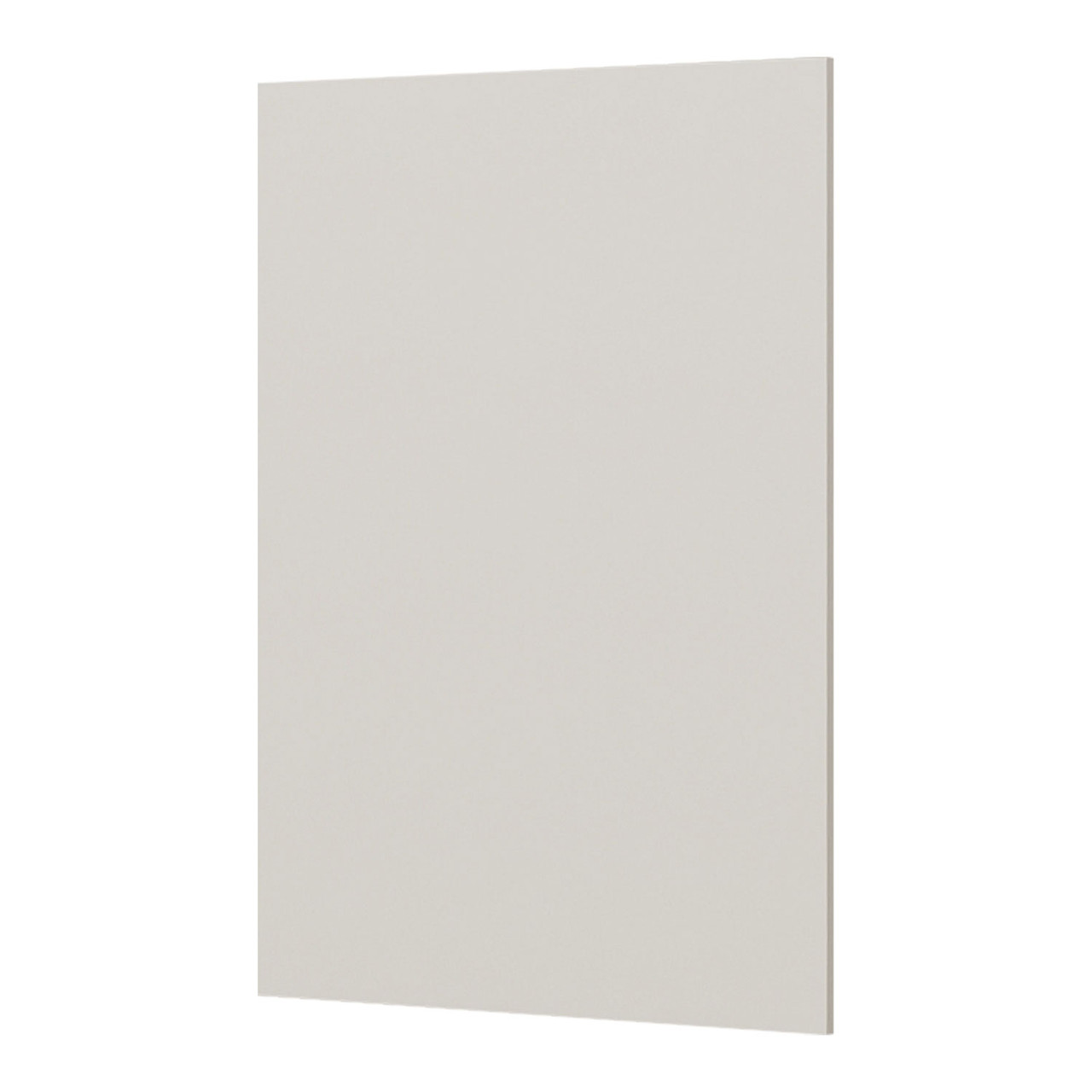 Kitchen Base End Panel 588mm - Shaker White Lacquer - Trade Depot