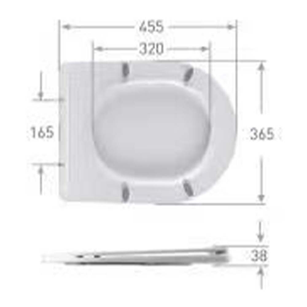 Vogue Vita Toilet Seat Trade Depot