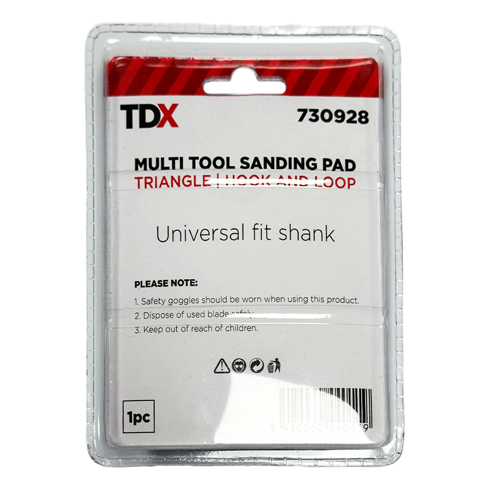TDX MultiTool Sanding Pad Triangle Trade Depot
