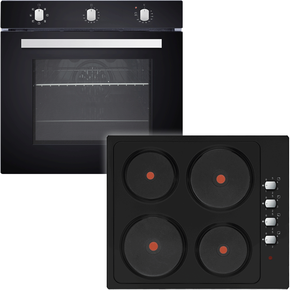 Vogue Wall Oven & Hotplate Cooktop 60cm Trade Depot