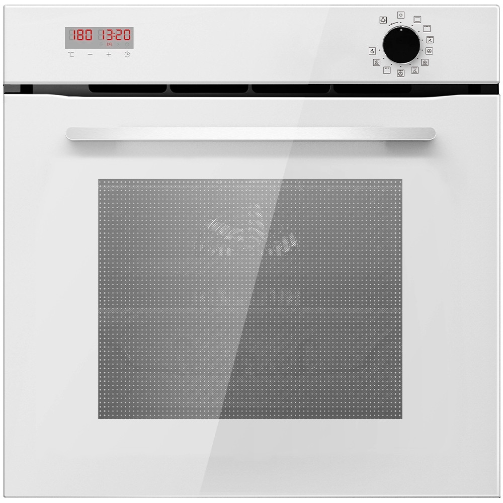Vogue Wall Oven 60cm White 10 Function Trade Depot