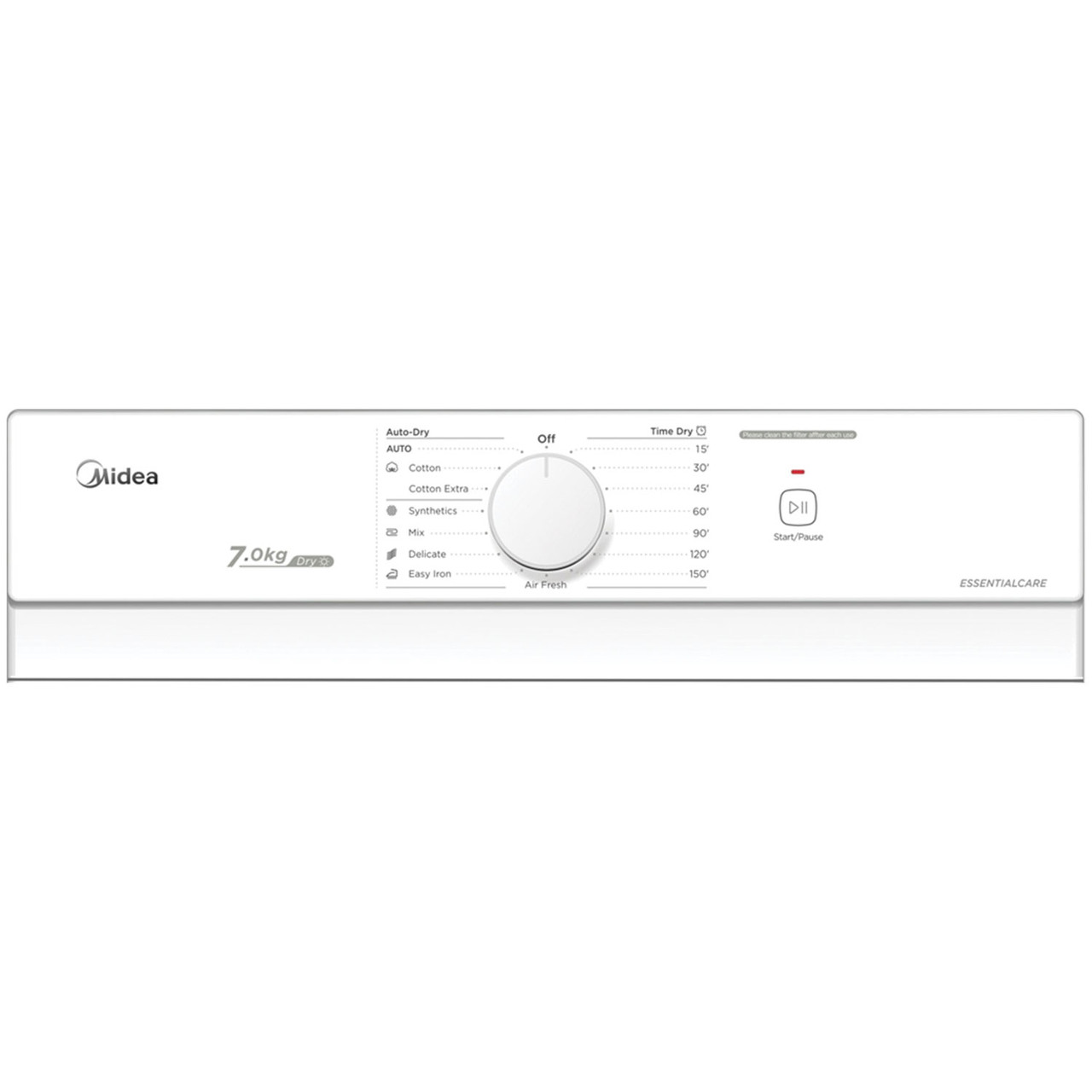 Midea Air Vented Dryer 7Kg Trade Depot