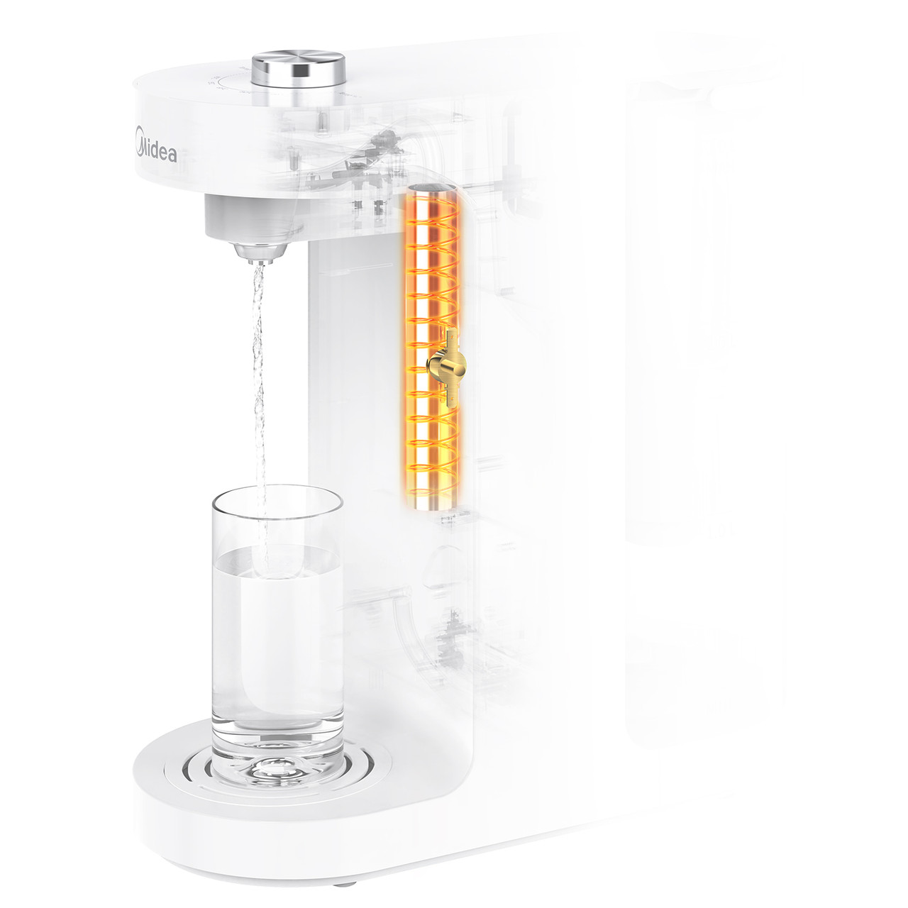 Midea Benchtop Water Purifier & Heater White Trade Depot