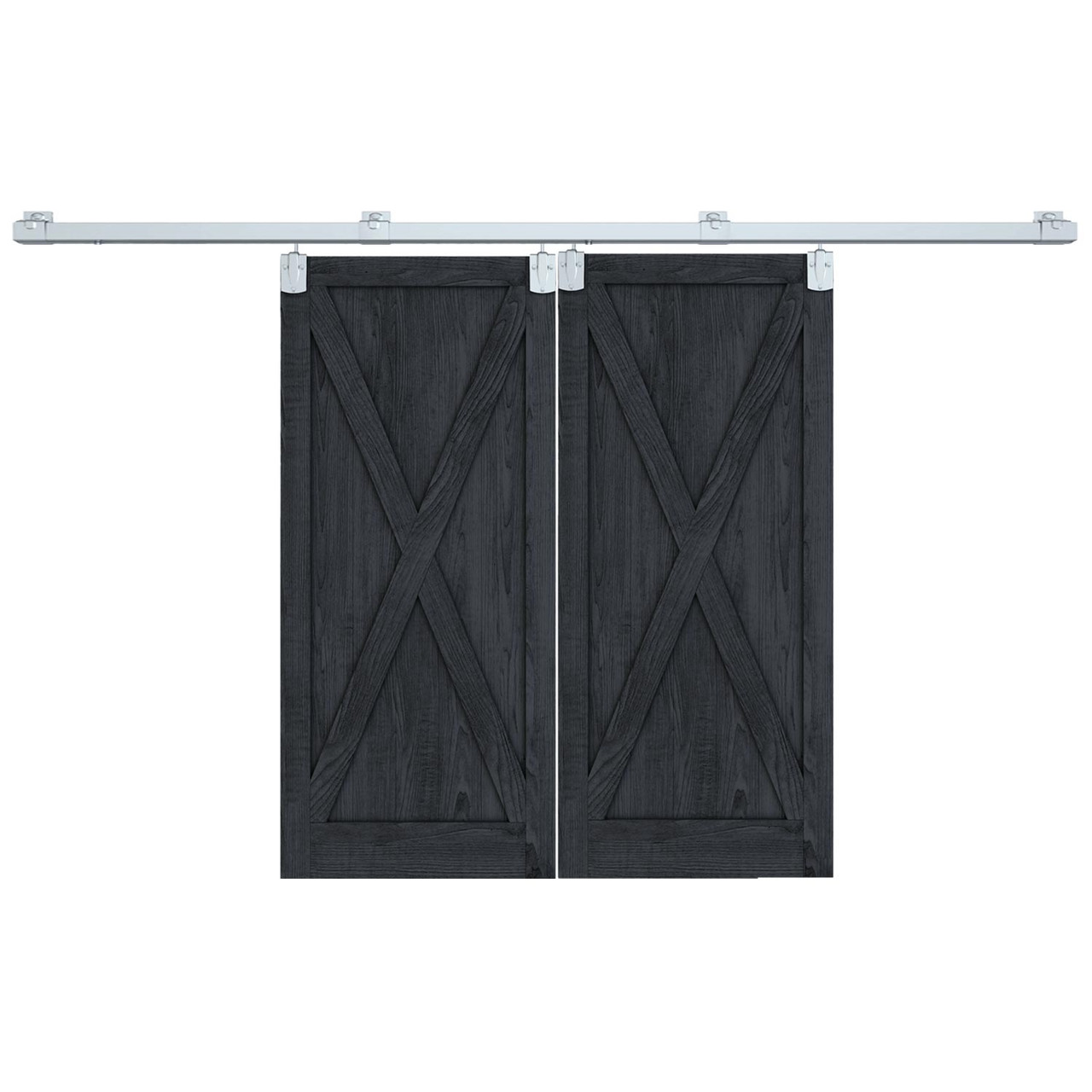 Poignée De Porte Industrielle Pour Porte De Grange – Métal 12 Pouces