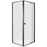 Locke 900mm Square Shower - Black