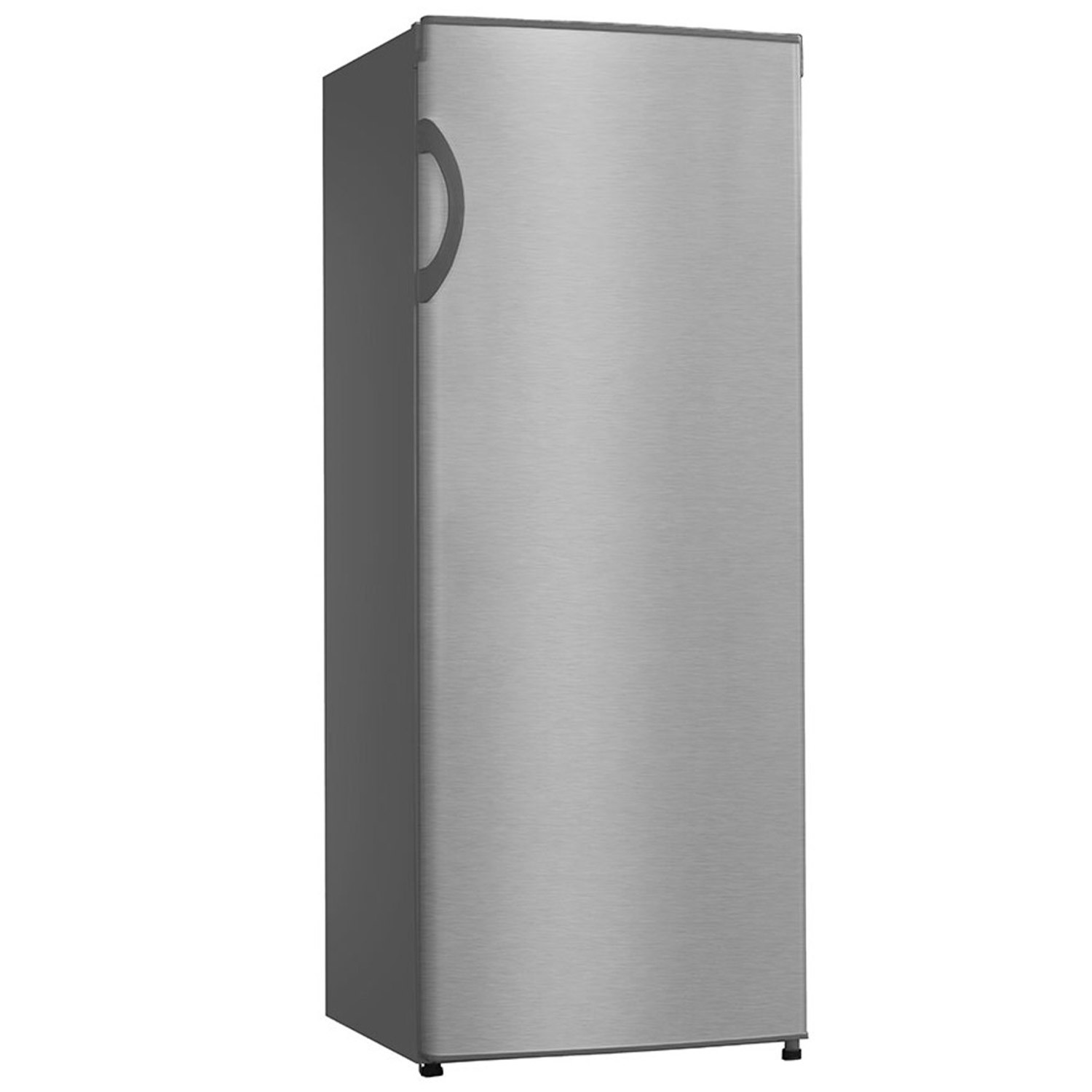 MIDEA Upright Fridge 237L Stainless Steel Trade Depot