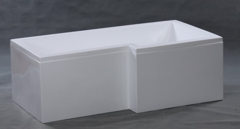 Vogue Freestanding Shower over Bath 1670mm Right hand Trade Depot