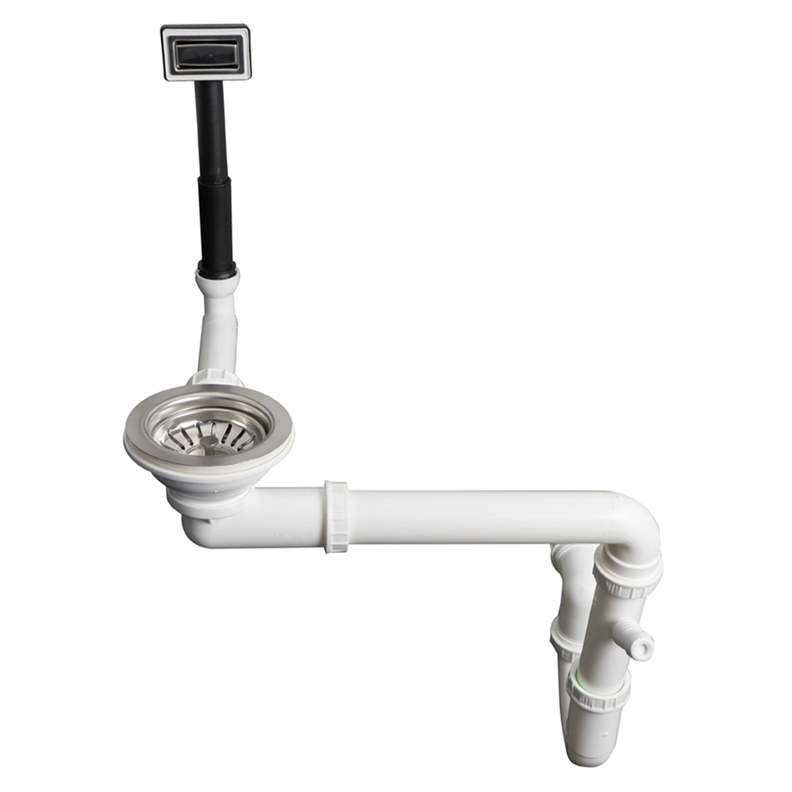 Carysil Kitchen Sink Waste With Square Overflow Single Bowl Trade Depot