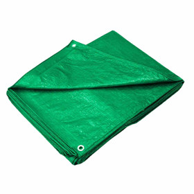 1.8m x 2.4m - 70g Tarpaulin - Green
