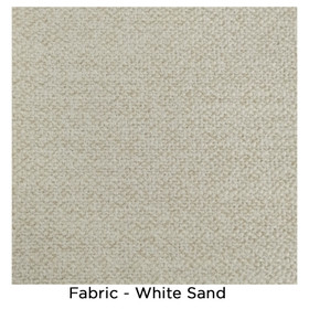 Zen Monaco Dining Chair White Sand - Black Oak Legs