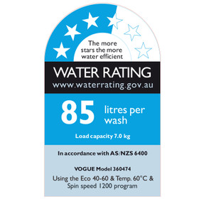 Washing Machine Front Load Grey - 7kg
