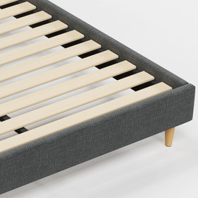Classic Super King Bed Frame Only - Graphite