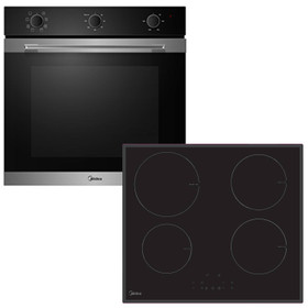 Midea Wall oven & Induction Cooktop Combo. Midea Wall oven & Induction Cooktop Combo.