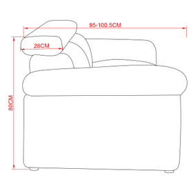 Mason Cappuccino Sofa Mason Cappuccino Sofa
