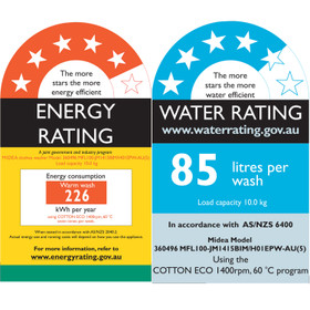 Lunar WiFi Washing Machine Front Load - 10kg Lunar WiFi Washing Machine Front Load - 10kg