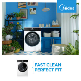 Lunar 10kg Washer & 10kg Dryer Combo - Titanium