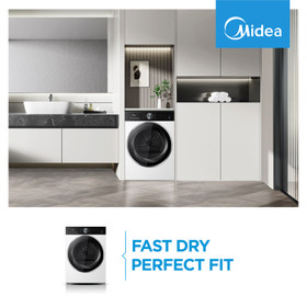 Lunar 10kg Washer & 10kg Dryer Combo - Titanium