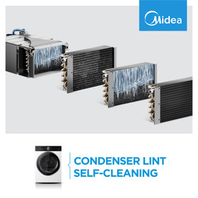 Lunar 10kg Washer & 10kg Dryer Combo - Titanium