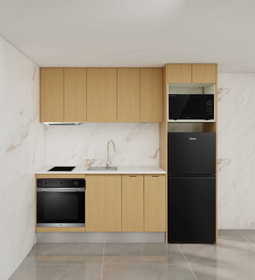Complete Kitchen Cabinet Set - Natural Oak Complete Kitchen Cabinet Set - Natural Oak