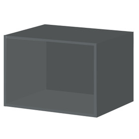 Kitchen Microwave Box - Dark Grey