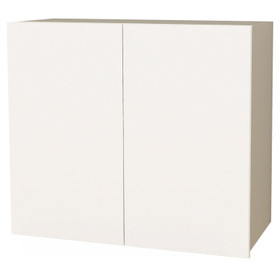 Kitchen Wall Cabinet 600mm Flat Pack - Matte White