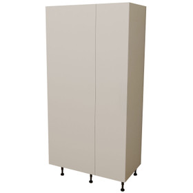 Kitchen Tall Corner Return Cabinet 1000mm - Gloss White