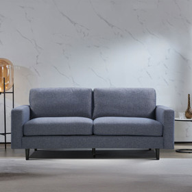 Peyton 3 Seater Sofa Steel Blue