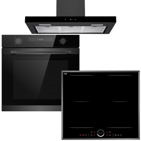 Midea & Vogue Standard Black Kitchen Package Combo Midea & Vogue Standard Black Kitchen Package Combo