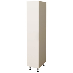 Kitchen Pantry Cabinet 400mm - Matte White