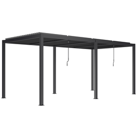 Louvre Roof Pergola 5.8m x 4m Aluminium Freestanding