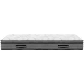 Classic Single Bed Frame with Medium Plush Mattress Classic Single Bed Frame with Medium Plush Mattress