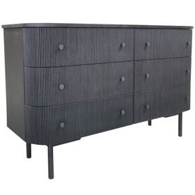 Valencia Black Oak Buffet Table - 1300mm