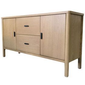Milan White Oak Buffet Table - 1520mm