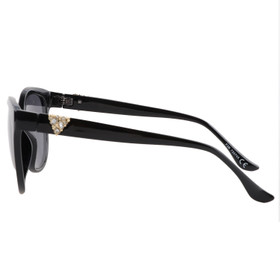 Gloss Black Frame Women's Sunglasses