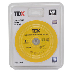 Diamond Saw Blade for Glass and Tile - 125mm