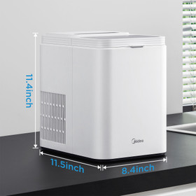 1.3L Icemaker White - 12Kg/Day