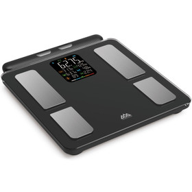 Intelligent Body Composition Scale with Bluetooth - Black