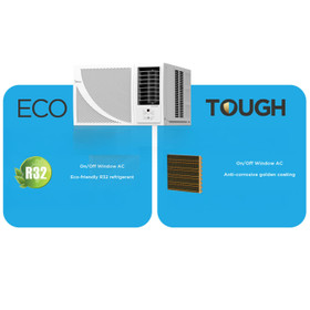Ecotough 2.8kW Window Air Conditioner Reverse Cycle with WiFi