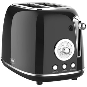 Retro Kettle and Toaster Combo - Black