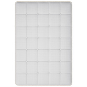 Classic Queen Bed Frame with Plush Mattress