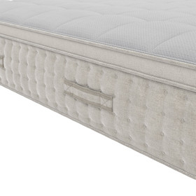 Classic Super King Bed Frame with Plush Mattress