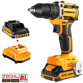 Brushless Hammer Drill 10mm 21V KIT - INCLUDES 21V BATTERY AND CHARGER