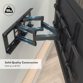 Full Motion TV Wall Bracket 32" to 85" | Max. VESA - 600 x 400mm